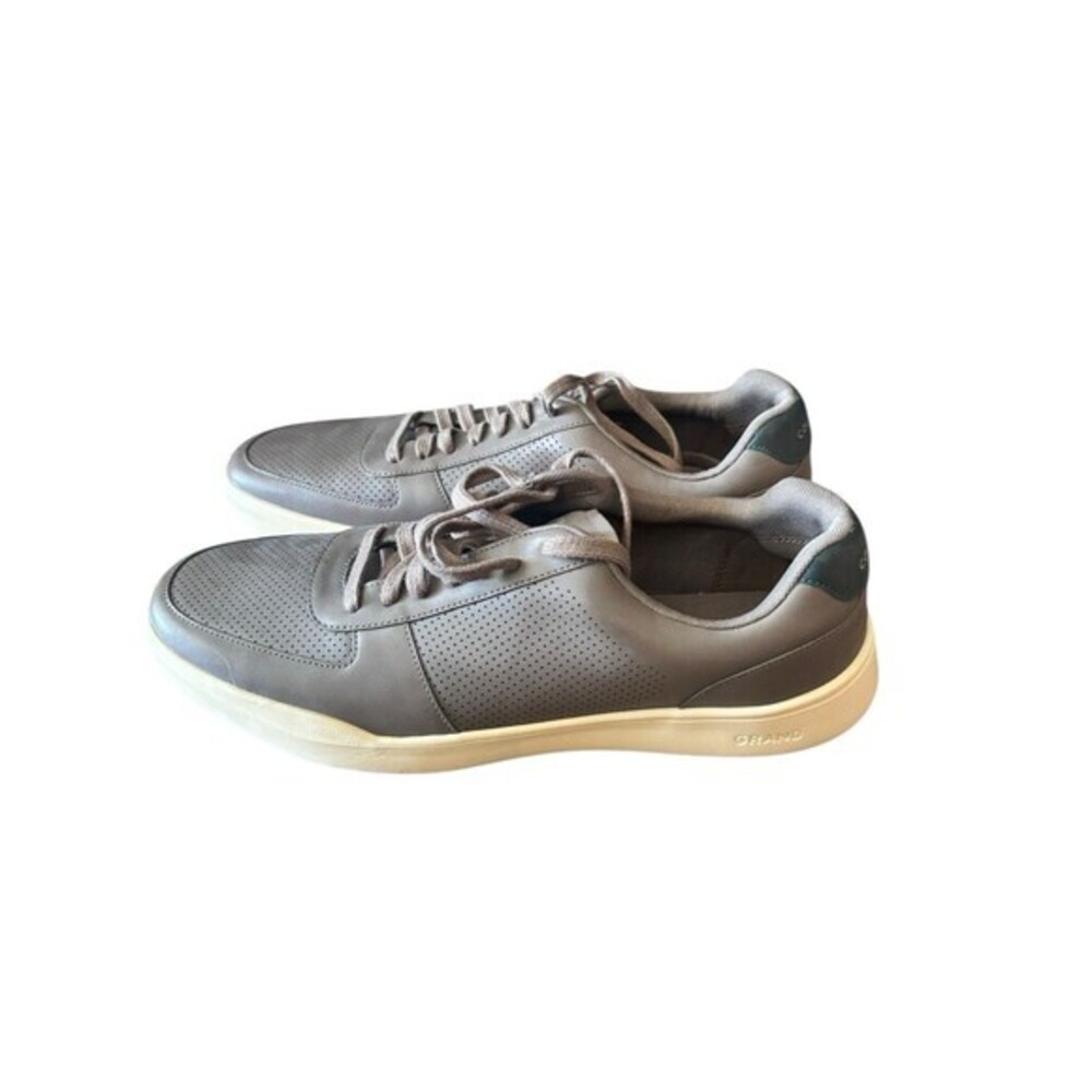 Cole Haan‎ Grand Crosscourt Men’s Perforated Sneakers Morel Oat Scarab Size 13